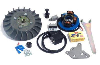 Accensione Elettronica Parmakit - cono 20 Kg 1,100 grigia - Vespa Smallframe 