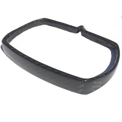 Rectangular carbon headlight frame for Vespa 50 Special 