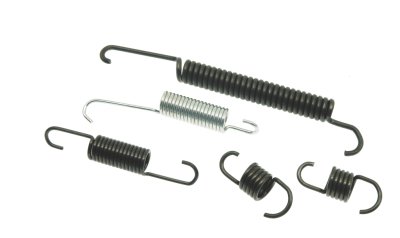 Kit Federn für vordere + hintere Backen für Ape 220&#x2F;420 P2-P3-P602-P703-LCS Diesel-MP 601 