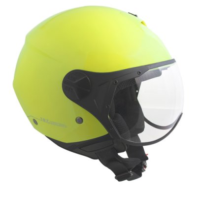 Casco jET 107A Florence Amarillo 