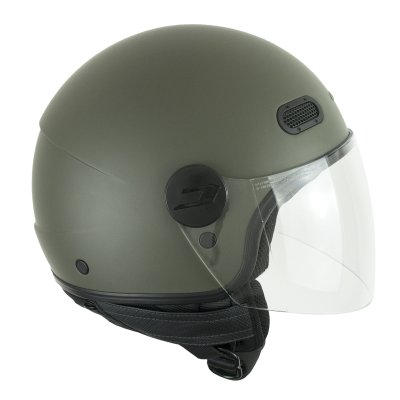 Casco 109A Globo mono verde mate 