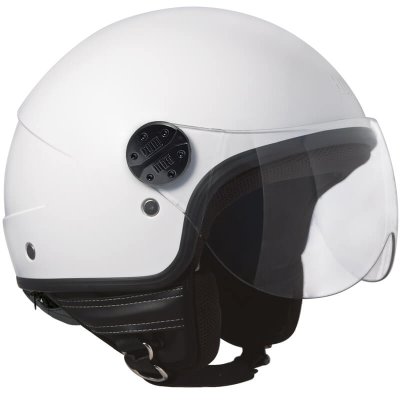 Casco JET 109A Florida BIANCO METAL 