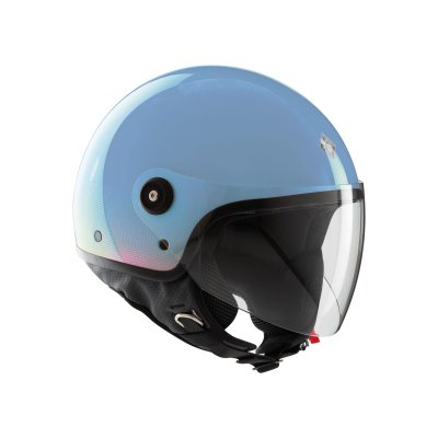 Demi-Jet-Helm el'jettin Tucano Urbano Gradient cyan 