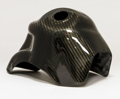 Enlarged cooling shroud M200 in carbon by Thomas Compositi for Vespa 50&#x2F;90&#x2F;125 Primavera ET3-PK 