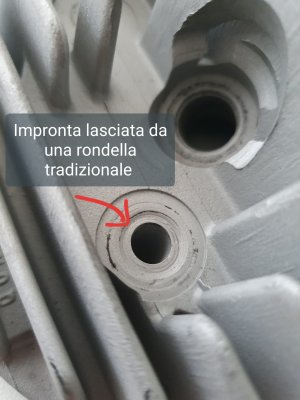 Arandela de apoyo cabeza cilindro MD Racing (Espárragos M7) para VESPA 50 - 90 - 125 PRIMAVERA - ET3 - PK 125 - PK 125 XL - PX 125&#x2F;150 - PXE ARC. - GTR 125 - SUPER 150 - SPRINT VELOCE 150 