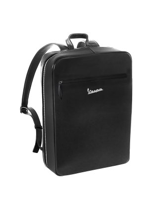 Schwarzer Laptop-Rucksack 