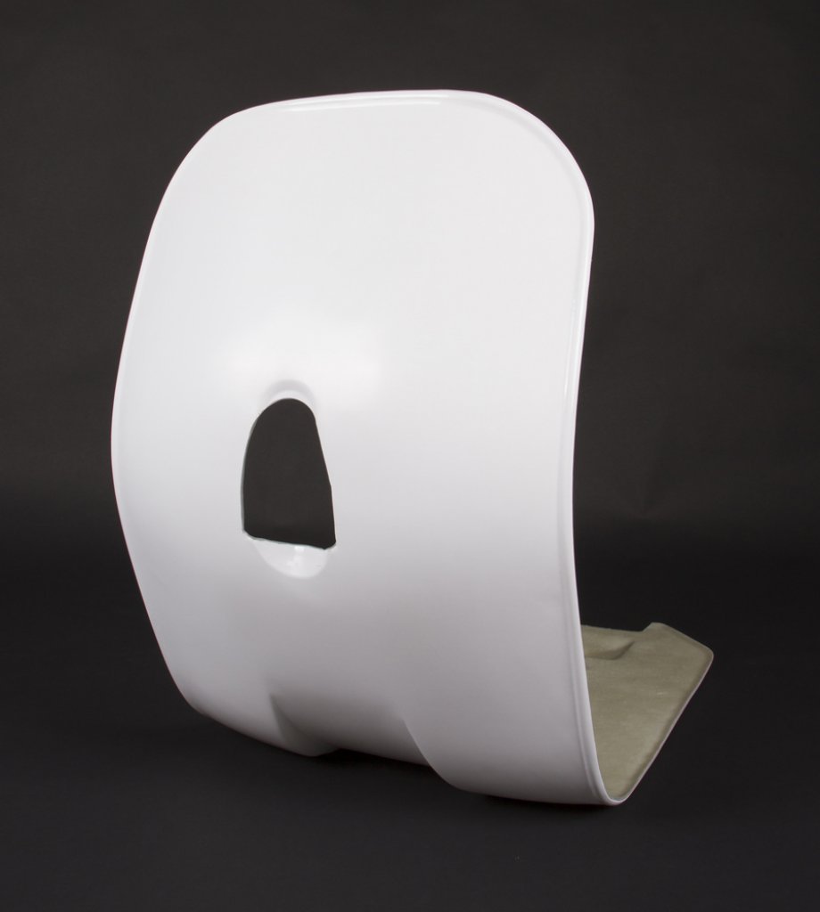 Fiberglass shield and platform for Vespa 50/90/125 Special-N-L-R-Primavera-ET3 