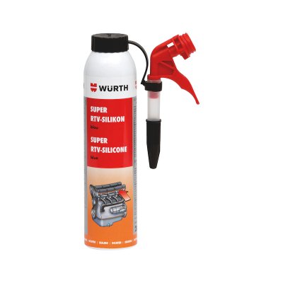 Sellador WURTH a base de silicona Super RTV con alta capacidad de torsión - 200ml 