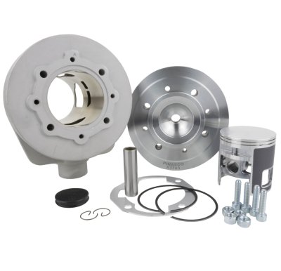 Kompletter Zylinderkit Pinasco EX (190cc) aus Aluminium mit zentraler Zündkerze Magny Cours für Vespa 125&#x2F;150 PX-Sprint V-GTR-TS 