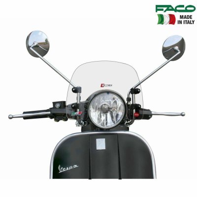 Cupolino trasparente Faco per Vespa 50 PK-125 PK-125-150-200 PX-PE-Rally-TS-Sprint 