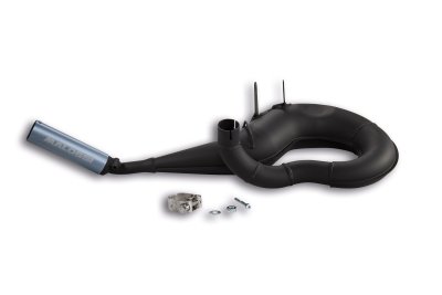 Escape Malossi power exhaust black sound para Vespa 125&#x2F;150 PX-LML 