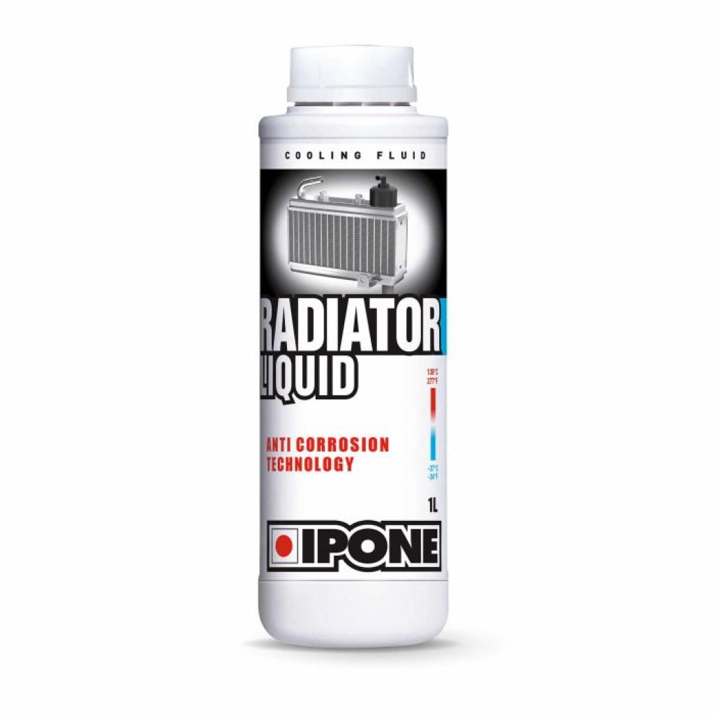 1-liter bottle of Ipone radiator antifreeze fluid 