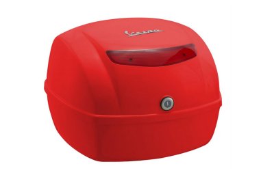 Baúl Piaggio de color rojo dragón 894 para Vespa LX&#x2F;S 50-150ccm&#x2F;PX2011 125-150ccm 