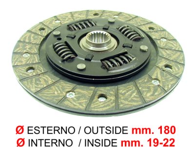 Disco de embrague para Ape 1200 Porter Diesel 