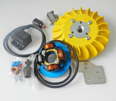 Elektronische Zündung Parmakit - Konus 19 Kg 1,100 gelb - Vespa Smallframe 