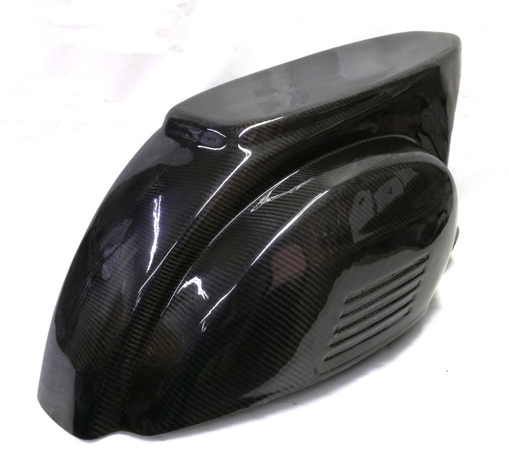 Carbon rear fairing for Vespa 50/90/125 Special-N-L-R-Primavera-ET3 