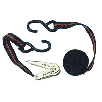 Ratchet tie-down strap - 450+50 cm for anchoring and transporting motorcycle&#x2F;vespa&#x2F;scooter 