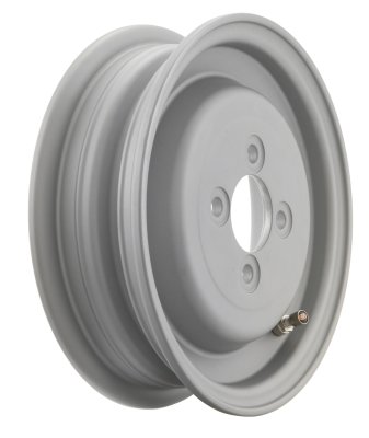 SIP Tubeless Full Wheel Rim in Gray (3.50&#x2F;8) for Vespa 98&#x2F;125 V1-15&#x2F;V30-33&#x2F;VU &#x2F;VM&#x2F;VN&#x2F;VNA&#x2F;Hoffmann&#x2F;VNB&#x2F;ACMA &#x2F;150 VL&#x2F;VB&#x2F;VBA&#x2F;VBB 