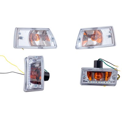 LEXUS vorderes und hinteres Blinkerset 9 LED für Vespa 125&#x2F;150&#x2F;200 PX-PE 