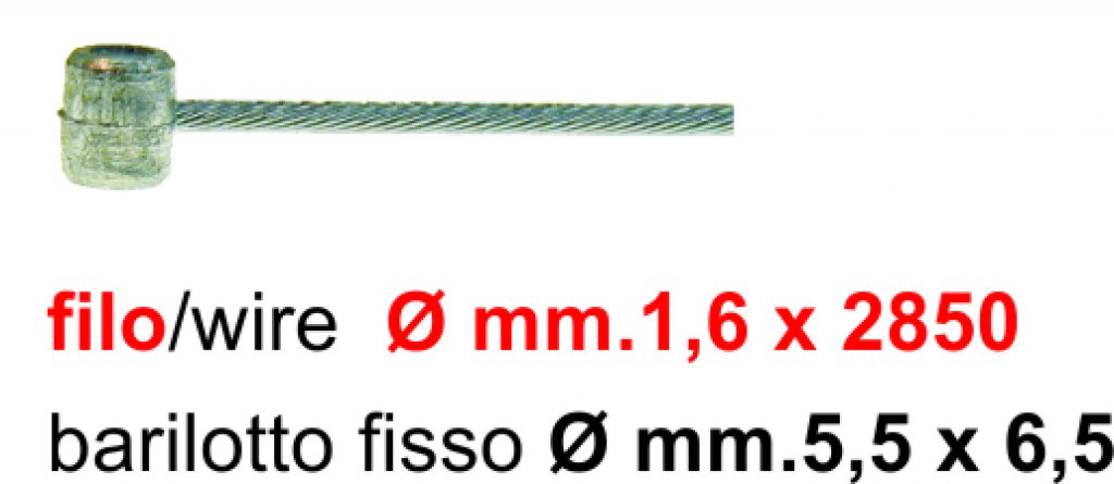 Cavo cambio per Ape 50 tutti i tipi 