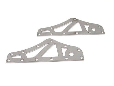 Pair of side frame reinforcements for Vespa 50&#x2F;90&#x2F;125 Special-N-L-R-Primavera-ET3 