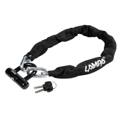 Universal anti-theft chain LAMPA with ATROX shackle lock section 10mm length 90 cm 