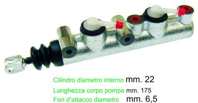 Bomba de freno completa para Ape Car 220 P2&#x2F;P3 