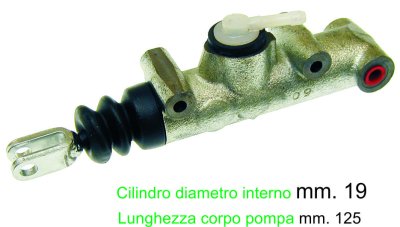 Pompa freno completa per Ape 220 P703-P703V dal 1984-Car diesel 