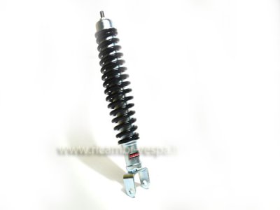 Ammortizzatore completo Carbone Zincato PER VESPA 50-125&#x2F;​PV&#x2F;​ET3&#x2F;​125 VNB4T-TS&#x2F;​150 VBB2T-SUPER&#x2F;​160 GS 2°&#x2F;​180 SS&#x2F;​RALLY&#x2F;​PX80-200&#x2F;​PE&#x2F;​LUSSO&#x2F;​'98&#x2F;​MY&#x2F;​'11&#x2F;​T5 