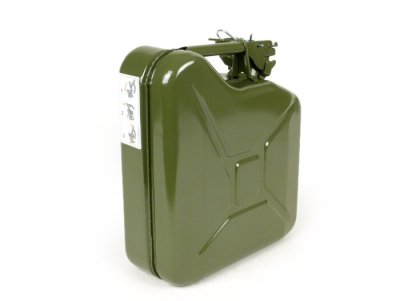 5-liter metal gasoline can in Green color 