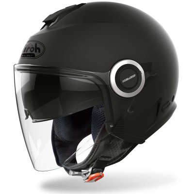 Casco Airoh Helios Color negro mate 