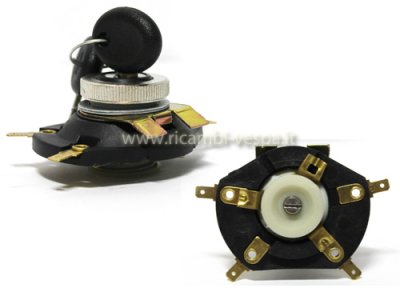 Blocchetto chiave originale SIEM per Vespa 200 Rally 2°&#x2F;​P80-150X&#x2F;​P150S&#x2F;​P200E&#x2F;​PX80-125 E 