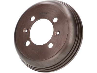 Front wheel drum BGM Pro in cast iron for Vespa 125 V1-15&#x2F;​V30-33&#x2F;​VU&#x2F;​VM&#x2F;​VN&#x2F;​VNA&#x2F;​Hoffmann&#x2F;​VNB&#x2F;​ACMA&#x2F;​150 VL&#x2F;​VB&#x2F;​VBA&#x2F;​VBB 