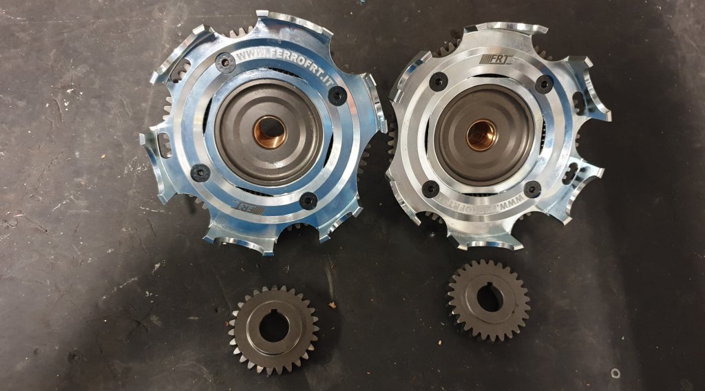 Primary transmission gear FRT z27 on bell 69 for Vespa 50/125 Special-Primavera-ET3 