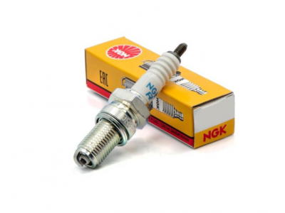 Shielded NGK spark plug BR9ES 