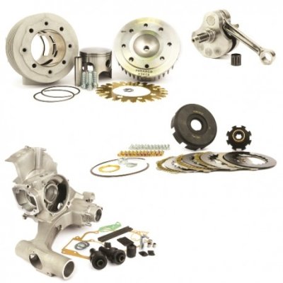 Master-Motorkit mit Drehschieber 251cc für Vespa 125&#x2F;150&#x2F;200 GT-GTR-TS-Sprint-PX 