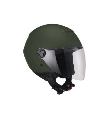 Casco jET 107A Florence di colore verde 