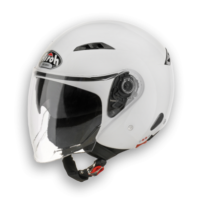 Casco jet Airoh City One blanco 