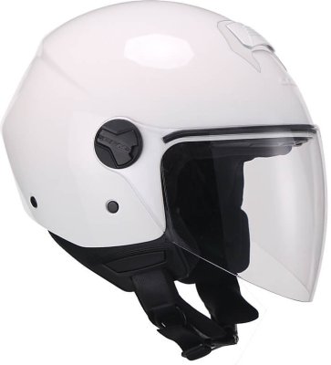 Casco jET 167A Flo di colore bianco 