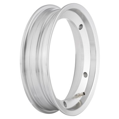 Tubeless aluminum VMC rim in gray color 2.10&#x2F;10 for Vespa 50-125&#x2F;PV&#x2F;ET3&#x2F;PK&#x2F;S&#x2F;XL &#x2F;XL2&#x2F;125 GT-TS&#x2F;150 GL&#x2F;GS VS5T&#x2F;Sprint&#x2F;V&#x2F;T4&#x2F;Rally&#x2F;PX&#x2F;PE &#x2F;Lusso&#x2F;T5&#x2F;LML Star&#x2F;DLX &#x2F;Deluxe 2T&#x2F;4T 