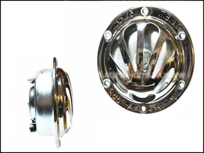 Claxon de abanico cromado 6V CC para Vespa 150 GS&#x2F;GL&#x2F;160 GS 