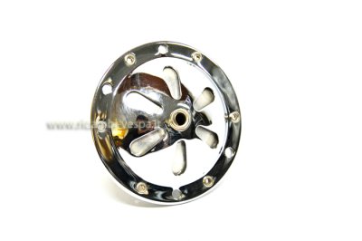 Chromed Horn &quot;Bachel Genova&quot; 12v AC for Vespa 150 VL3T&#x2F;VB1T 