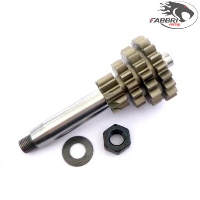 Ingranaggio Cluster Fabbri Racing albero cambio 4 Marce (Z 10-14-18-20) per Vespa 50-90-125 Primavera&#x2F;ET3&#x2F;PK 