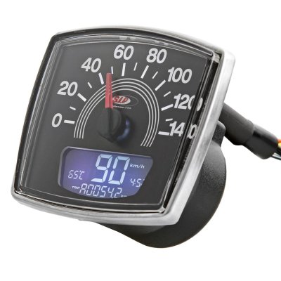 Digital speedometer and tachometer for Vespa 50 Special V5B3T 