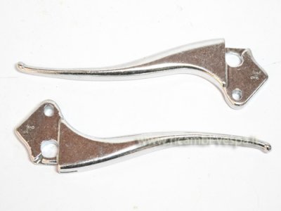 Pair of brake and clutch levers for Vespa 125 VM1&gt;2T&#x2F;VN1&gt;2T-150 GS-VB1T-VL1&gt;3T 