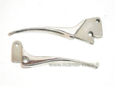 Pareja de palancas de freno y embrague para Vespa 98&#x2F;125 V1&gt;15T&#x2F;V30&gt;33T 