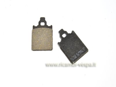 Pair of brake pads for Vespa PX disc brake 