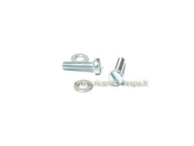 Pareja de tornillos galvanizados para fijar el interruptor de freno al chasis para Vespa 125 VNB&#x2F;GT&#x2F;GTR&#x2F;TS-150 VBA&#x2F;VBB&#x2F;GL&#x2F;Sprint&#x2F;S.Veloce&#x2F;160 GS&#x2F;180SS&#x2F;Rally&#x2F;200 Rally 