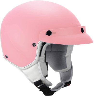 Casco 204A Cuba mono rosa opaco 