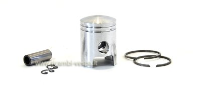 Complete piston 50cc from diameter 38.4 to diameter 40.4 mm 